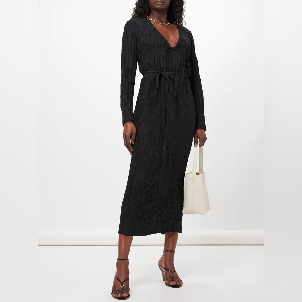 Altuzarra Carol Tie-Detailed Midi Dress new with tags